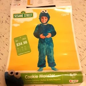 Sesame street 🎃kids👻 Cookie Monster Halloween costume